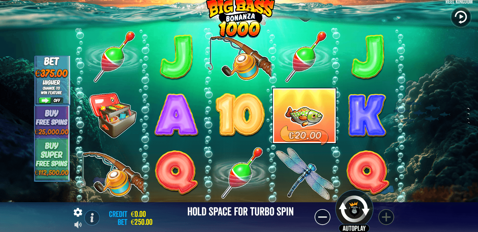 Big Bass Bonanza 1000 - review of the new casino slot game by Pragmatic Play